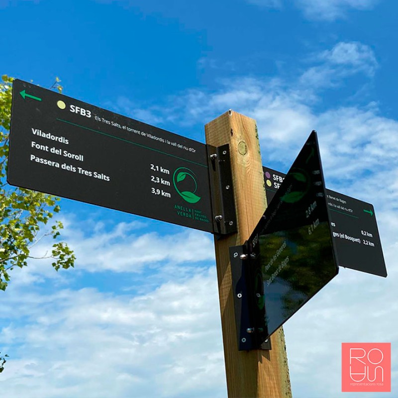 Banderola per Anella Verda